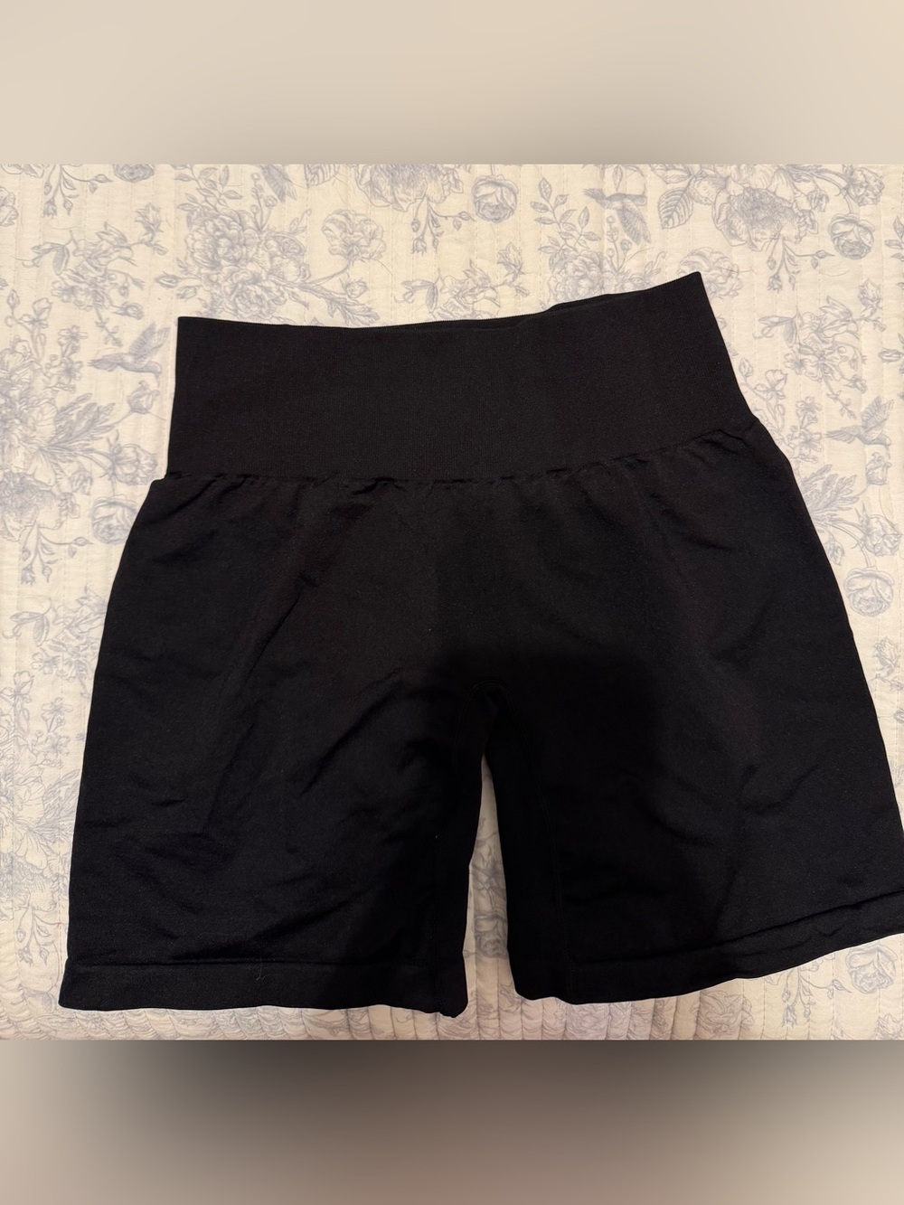 NVGTN Black High-Waist Athletic Shorts NWOT